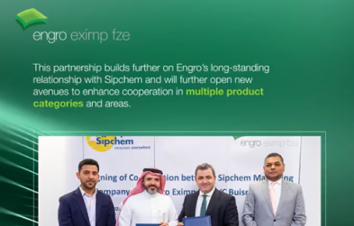 Partnership with Sipchem